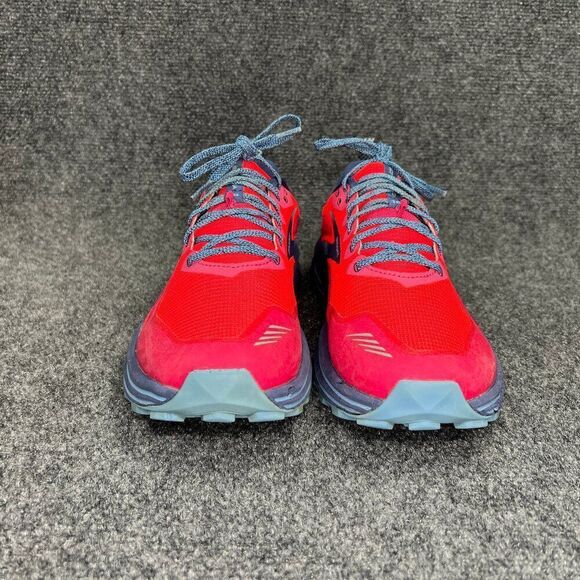 Brooks Cascadia 16 Trail Running Shoes Women's Size 12 Pink Flambe Cobalt Train - Picture 2 of 12
